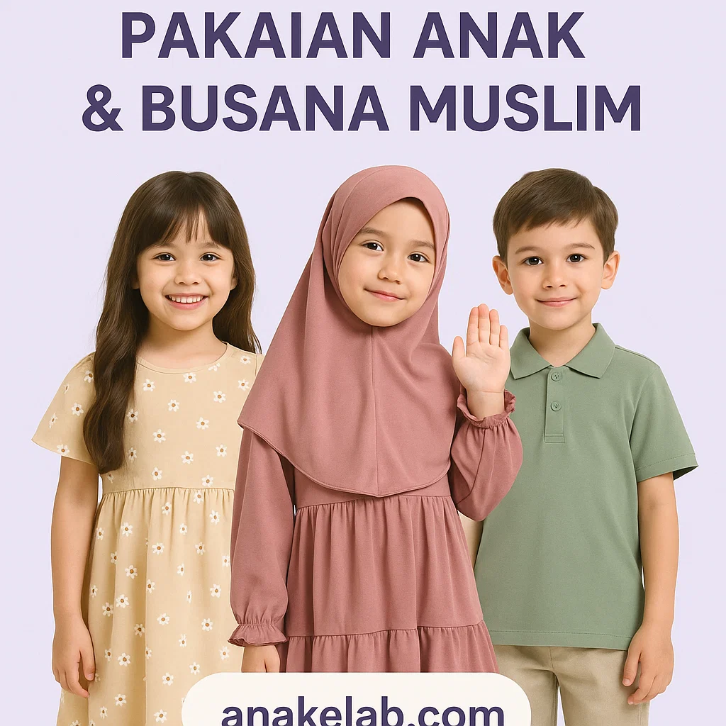 anankelab pakaian anak dan muslim